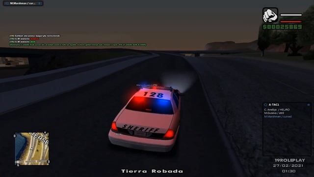 [19RP] // LOS SANTOS SHERIFF'S DEPARTMENT - SHOTS FIRED смотреть онлайн
