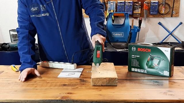 NEW Electric Stapler BOSCH PTK 14 EDT 0 603 265 520 Stapler, Nailer