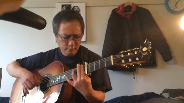 While My Guitar Gently Weeps (Fingerstyle Guitar) смотреть онлайн