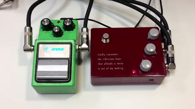 1983 Ibanez Tube Screamer TS9 vs Klon KTR смотреть онлайн