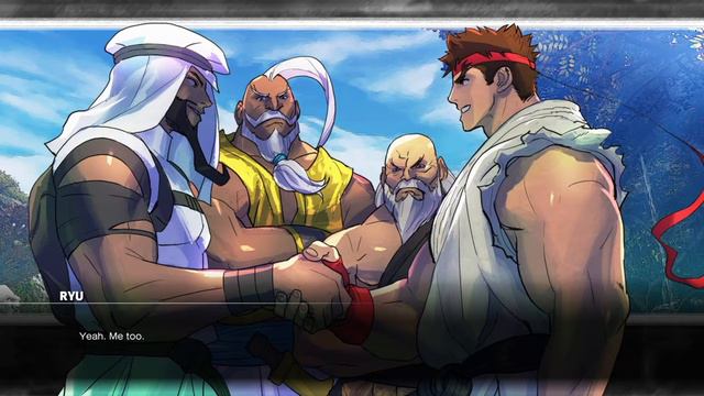 Street Fighter 5 Story Mode Cutscenes - Ryu смотреть онлайн