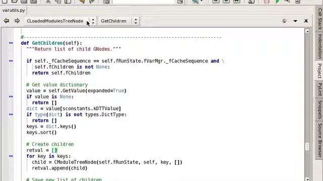 Source Index Menus in Wing IDE смотреть онлайн