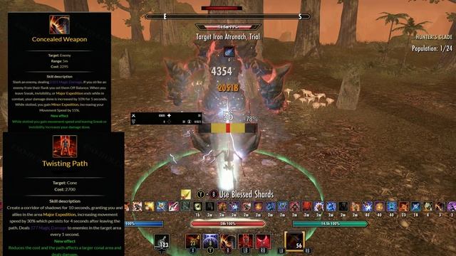 ESO Heavy Attack One Bar Hybrid Magicka Nightblade (Magblade) 84k+ DPS Build Ft. Oakensoul Fireson смотреть онлайн