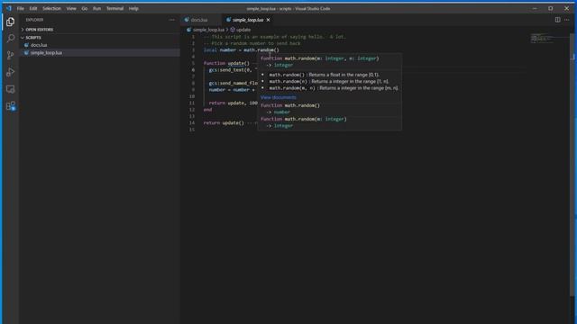 ArduPilot Lua scripting documentation and autocomplete in VS Code смотреть онлайн