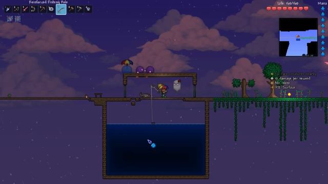Mencari Dungeon Dan lava Di Terraria SkyBlock Part 3 смотреть онлайн
