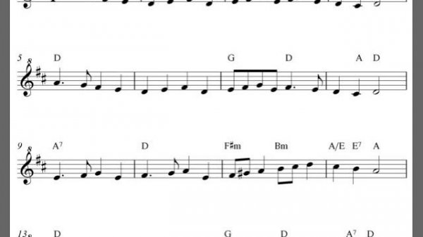 Deck The Halls - Christmas soprano recorder sheet music score