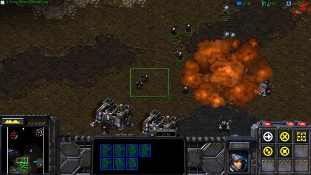 StarCraft: Brood War Remastered. Кампания Терранов, миссия 3: Ruins of Tarsonis смотреть онлайн
