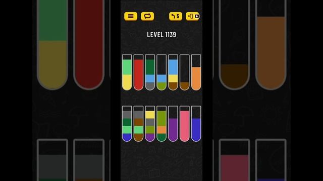 Water sort puzzle level 1139 смотреть онлайн