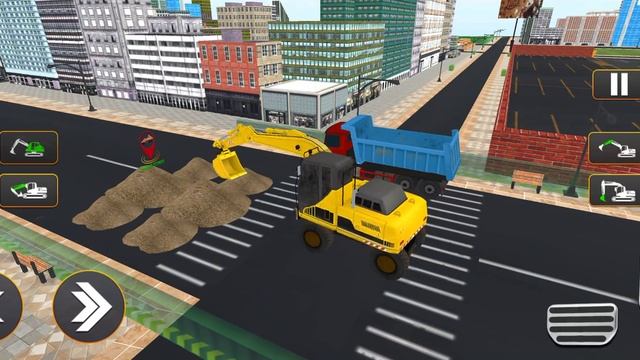 City Road Demolition & Construction Game 3D - Android Gameplay смотреть онлайн