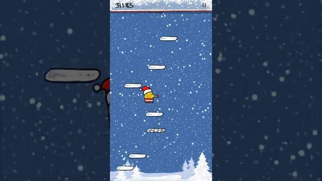 Doodle Jump || High Scores: Christmas (59,117 points) смотреть онлайн