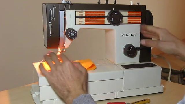 Veritas 4402 Nähmaschine Sewing machine Швейная машина test смотреть онлайн