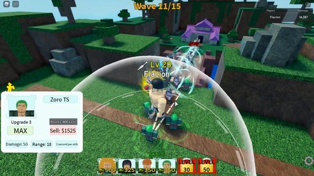 ZORO TS Showcase | All Star Tower Defense | Roblox смотреть онлайн