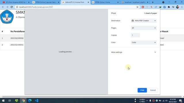 Source Code PPDB Online CodeIgniter 4 | Penerimaan Peserta Didik Baru Kampus CodeIgniter 4 смотреть онлайн