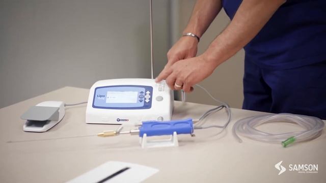 Liposurg Infiltration And Aspiration Tubing Setup