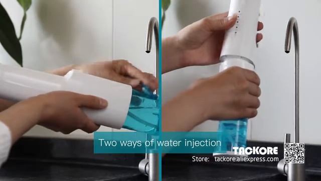 360ML DIY Model oral irrigator Tooth Irrigator IPX7 waterproof Water Flosser Tarter removing Daily смотреть онлайн