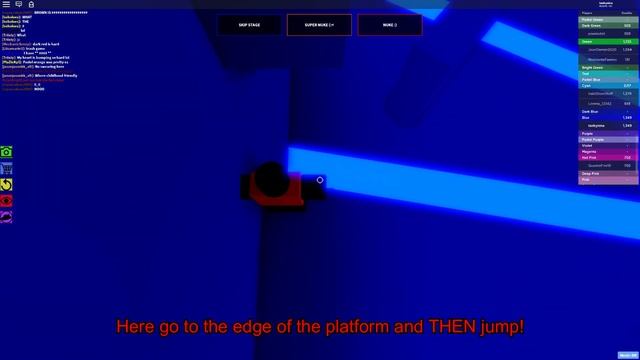 (Tutorial) Blue Stage | The Impossible Obby | Roblox смотреть онлайн