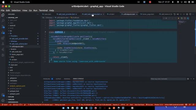 Flutter : Build Todo app with GraphQl and Provider #6 : Set up Provider and Graphql mutation смотреть онлайн