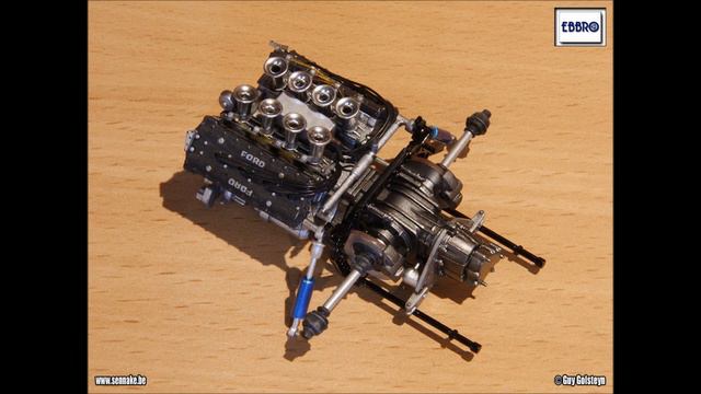 Building the 1:20 Ebbro Lotus 72C смотреть онлайн
