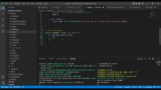 Manage User Roles In Node.js / MongoDB - Backend api смотреть онлайн