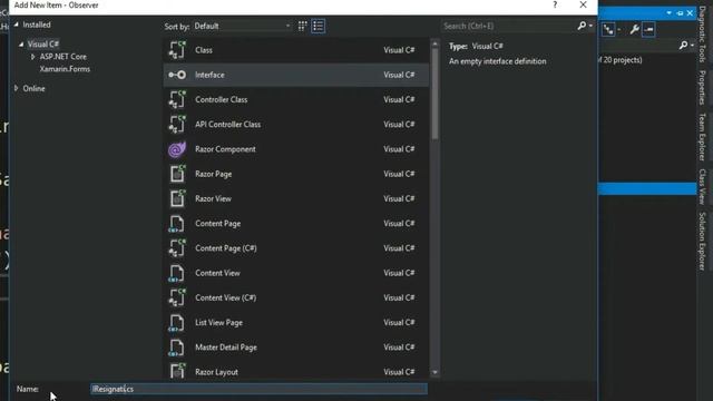 Observer Design Pattern in c# and MVC | How to implement Observer Pattern | Design Pattern (Part 14 смотреть онлайн