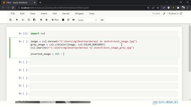 Apply Filters On Image Using Python | Sketch, Blur ,Gray | 7 Line Code | Python смотреть онлайн