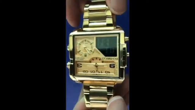 Стильные Модные мужские кварцевые часы BOAMIGOС AliExpress смотреть онлайн