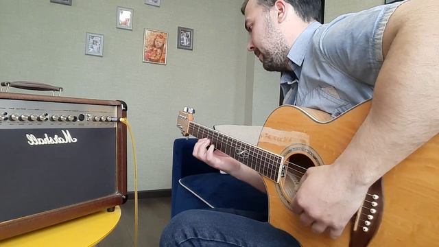 Ария - "Кровь за кровь". Соло на акустической гитаре смотреть онлайн