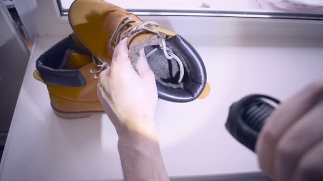 Зимние ботинки из Китая, после сезона носки. смотреть онлайн