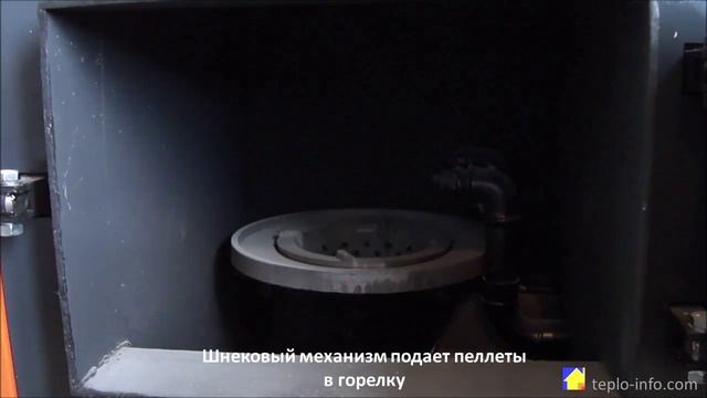 Пеллетный котел в работе смотреть онлайн