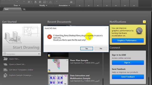 How to make AutoCAD files for Read Only смотреть онлайн