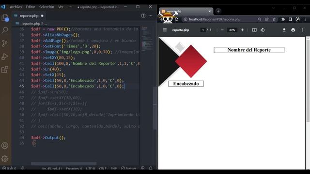 Crear reportes PDF en PHP con FPDF - Plantillas смотреть онлайн