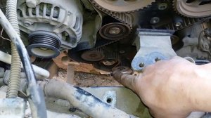 Opel Zafira, Vectra, Astra 1.6 бензин. Как заменить ремень ГРМ и помпу.