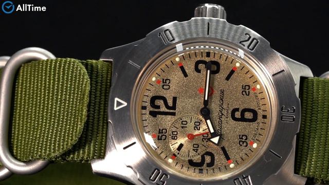 Обзор часов Восток 350749. Российские механические наручные часы. AllTime смотреть онлайн
