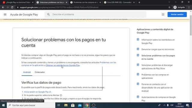 Google Play Error [OR-RWE-03] | SOLUCIÓN | Tutorial Paso A Paso