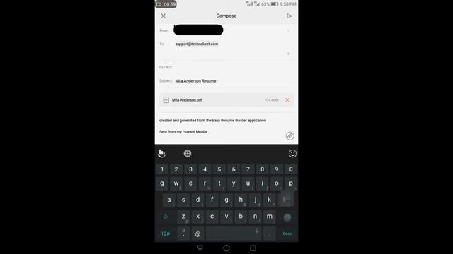 Android Easy Resume Builder Resume PDF Sharing Tutorial смотреть онлайн