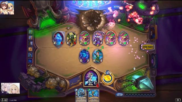 HearthStone Classic Frost Mage exotic OTK deck Episode 1 смотреть онлайн