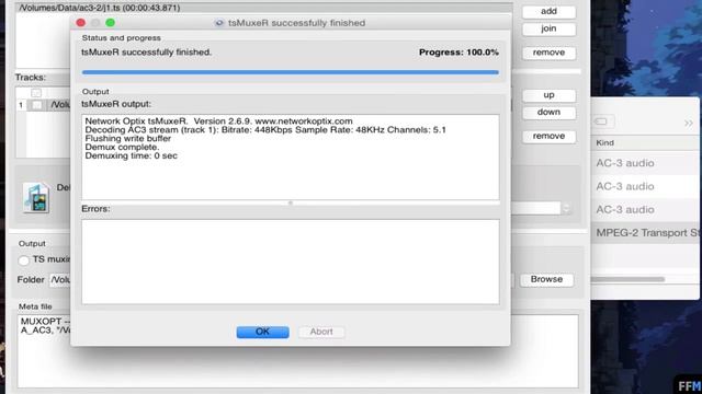 Join AC3 files (audio) Free on Mac смотреть онлайн