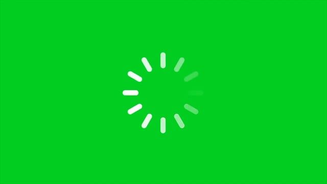 ФУТАЖ ЗАГРУЗКА Loading Circle Green Screen Footage Free Download смотреть онлайн