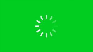ФУТАЖ ЗАГРУЗКА Loading Circle   Green Screen Footage Free Download