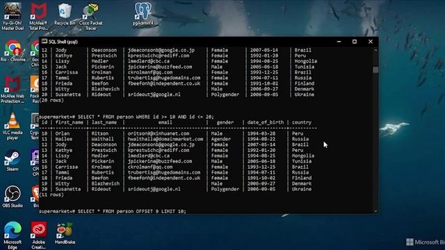 Filter Dengan Menggunakan Offset Dan Limit pada Sql смотреть онлайн