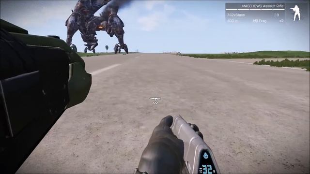 Arma 3: Assault on Iberius Counterattack Finale Commander Shepard vs Master Chief смотреть онлайн