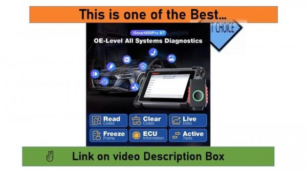 Top 5 Best Vident Diagnostic Tools |  Vident Car OBD2 Diagnostic Scanner