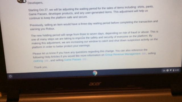 Roblox update sucks for developers смотреть онлайн