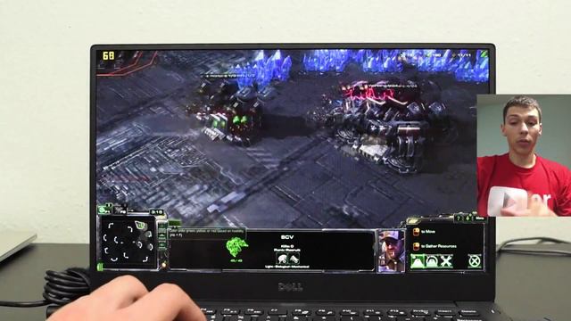 2015 DELL XPS 13 - Starcraft II - Gaming TEST смотреть онлайн