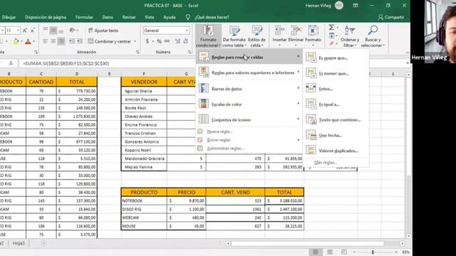 Curso Gratis de Excel básico e intermedio /Clase 9/ #excel #excelcourse #excelclasses смотреть онлайн