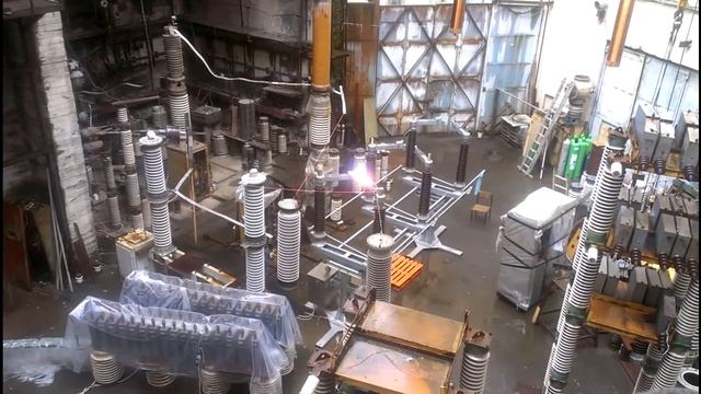 Испытания разъединителя 110 кВ смотреть онлайн