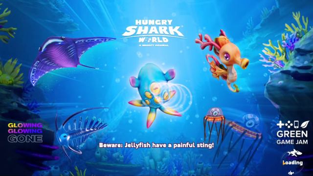 Hungry Shark World Gameplay #2 Blacktip reef quests смотреть онлайн
