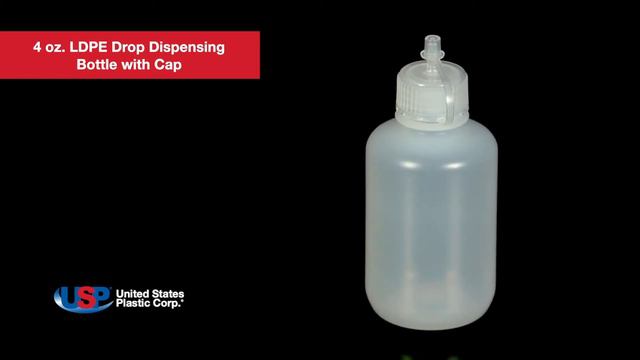 4 oz. LDPE Drop Dispensing Bottle with Cap | U.S. Plastic Corporation® смотреть онлайн