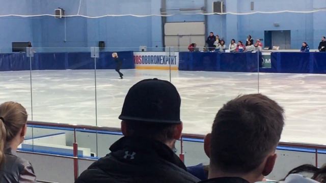 Viktoria Vasilieva - Виктория Васильева FS - Novogorsk Junior Test skates 2018-19 смотреть онлайн
