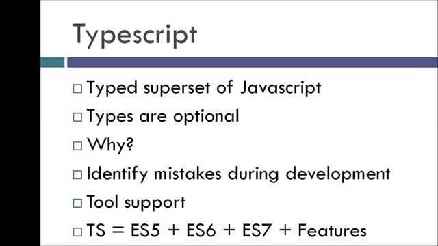 ES6 and Typescript Tutorial - 41 - Enter Typescript смотреть онлайн
